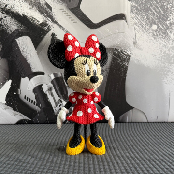 Knitted Minnie Mouse